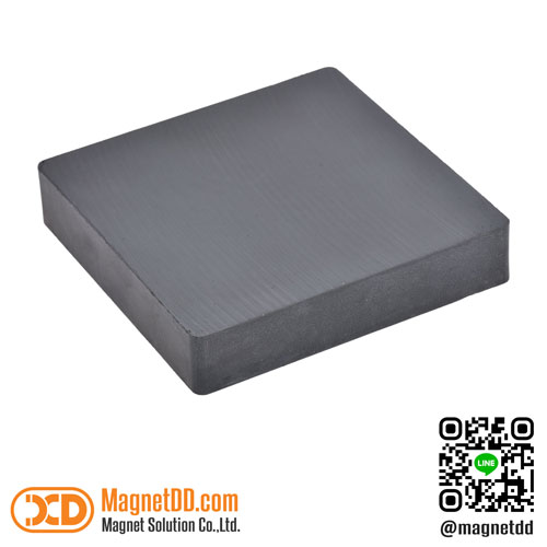 แม่เหล็กเฟอร์ไรท์ Ferrite ขนาด 100mm x 100mm x 20mm : งาน Premium งานคัดพิเศษ