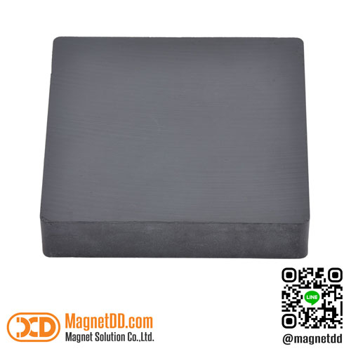 แม่เหล็กเฟอร์ไรท์ Ferrite ขนาด 100mm x 100mm x 20mm : งาน Premium งานคัดพิเศษ