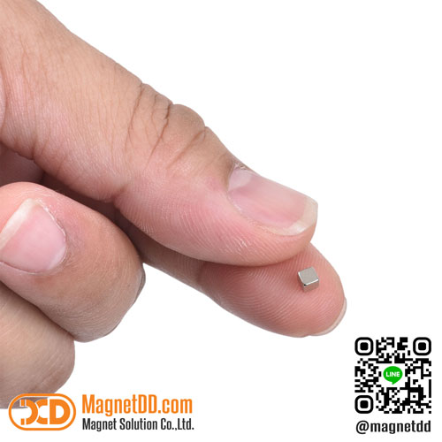 แม่เหล็กแรงสูง สี่เหลี่ยมลูกบาศก์ 3mm x 3mm x 3mm : งาน Premium งานคัดพิเศษ คุณภาพสูง