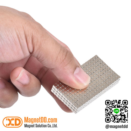 แม่เหล็กแรงสูง สี่เหลี่ยมลูกบาศก์ 3mm x 3mm x 3mm : งาน Premium งานคัดพิเศษ คุณภาพสูง