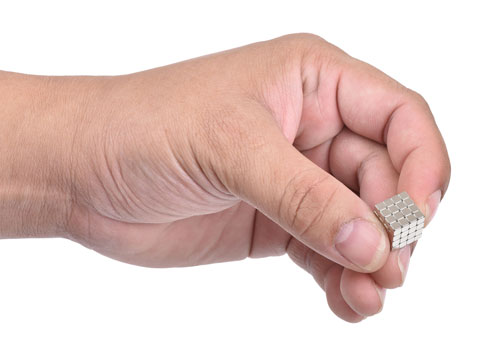 แม่เหล็กแรงสูง สี่เหลี่ยมลูกบาศก์ 3mm x 3mm x 3mm : งาน Premium งานคัดพิเศษ คุณภาพสูง