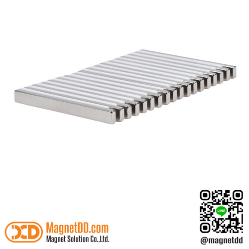 แม่เหล็กแรงสูง Neodymium ขนาด 100mm x 10mm x 5mm : งาน Premium งานคัดพิเศษ คุณภาพสูง