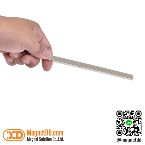 แม่เหล็กแรงสูง Neodymium ขนาด 100mm x 10mm x 5mm : งาน Premium งานคัดพิเศษ คุณภาพสูง