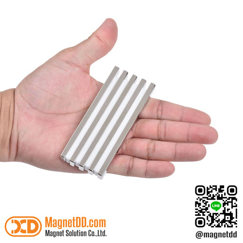 แม่เหล็กแรงสูง Neodymium ขนาด 100mm x 10mm x 5mm : งาน Premium งานคัดพิเศษ คุณภาพสูง