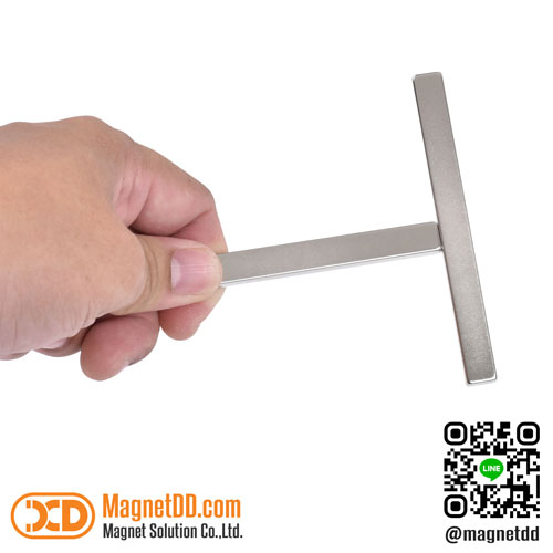แม่เหล็กแรงสูง Neodymium ขนาด 100mm x 10mm x 5mm : งาน Premium งานคัดพิเศษ คุณภาพสูง