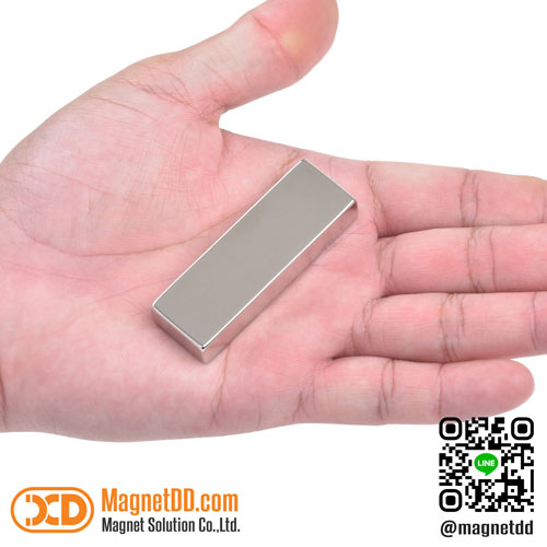 แม่เหล็กแรงสูง Neodymium Re ขนาด 60mm x 20mm x 10mm : งาน Economy งานราคาประหยัด คุณภาพสูง