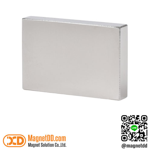 แม่เหล็กแรงสูง Neodymium ขนาด 60mm x 40mm x 10mm : งาน Premium งานคัดพิเศษ คุณภาพสูง