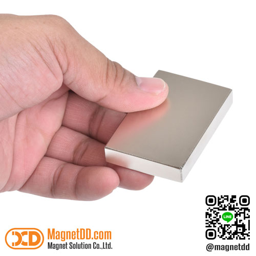 แม่เหล็กแรงสูง Neodymium ขนาด 60mm x 40mm x 10mm : งาน Premium งานคัดพิเศษ คุณภาพสูง