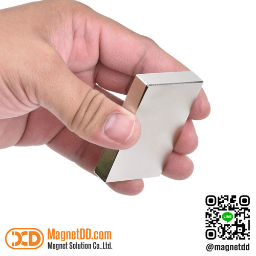 แม่เหล็กแรงสูง Neodymium ขนาด 60mm x 40mm x 10mm : งาน Premium งานคัดพิเศษ คุณภาพสูง