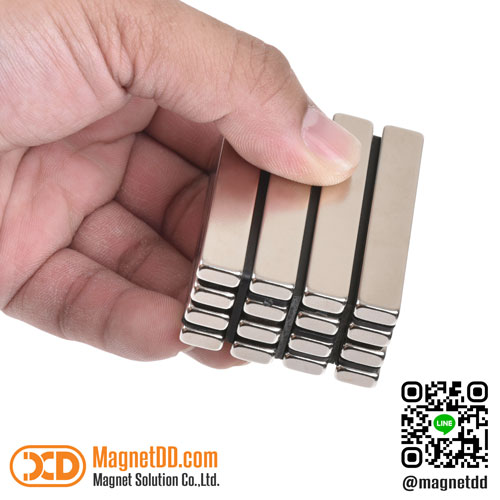 แม่เหล็กแรงสูง Neodymium ขนาด 60mm x 10mm x 5mm : งาน Economy งานราคาประหยัด คุณภาพสูง