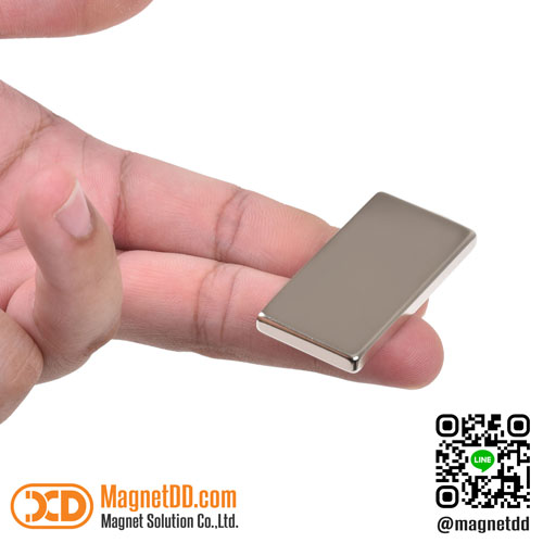แม่เหล็กแรงสูง Neodymium Re ขนาด 50mm x 25mm x 5mm : งาน Economy งานราคาประหยัด คุณภาพสูง