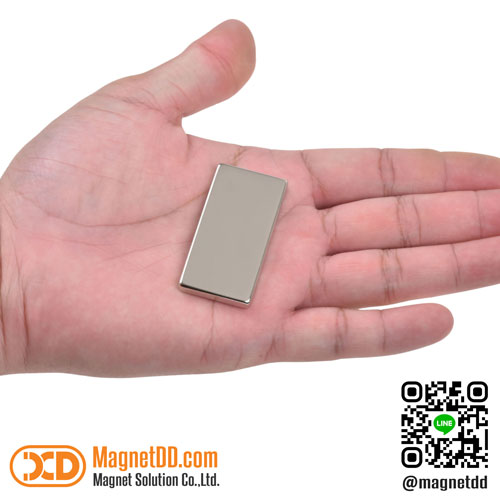แม่เหล็กแรงสูง Neodymium Re ขนาด 50mm x 25mm x 5mm : งาน Economy งานราคาประหยัด คุณภาพสูง