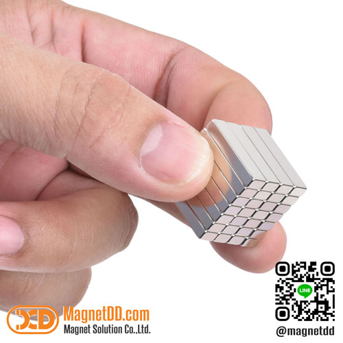แม่เหล็กแรงสูง Neodymium 20mm x 5mm x 3mm : งาน Economy งานราคาประหยัด คุณภาพสูง