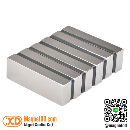 แม่เหล็กแรงสูง Neodymium  Se ขนาด 60mm x 20mm x 10mm : งาน Economy งานราคาประหยัด คุณภาพสูง