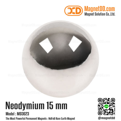 แม่เหล็กแรงสูง Neodymium ขนาด 15mm : งาน Premium งานคัดพิเศษ คุณภาพสูง