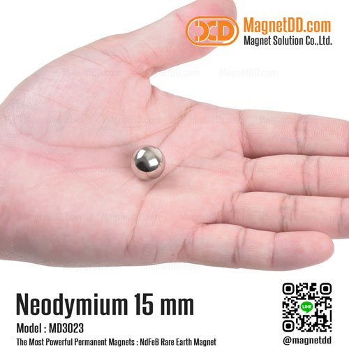 แม่เหล็กแรงสูง Neodymium ขนาด 15mm : งาน Premium งานคัดพิเศษ คุณภาพสูง