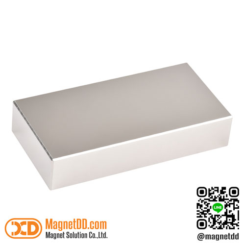 แม่เหล็กแรงสูง Neodymium ขนาด 100mm x 50mm x 20mm : งาน Economy งานราคาประหยัด คุณภาพสูง