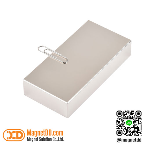 แม่เหล็กแรงสูง Neodymium ขนาด 100mm x 50mm x 20mm : งาน Economy งานราคาประหยัด คุณภาพสูง